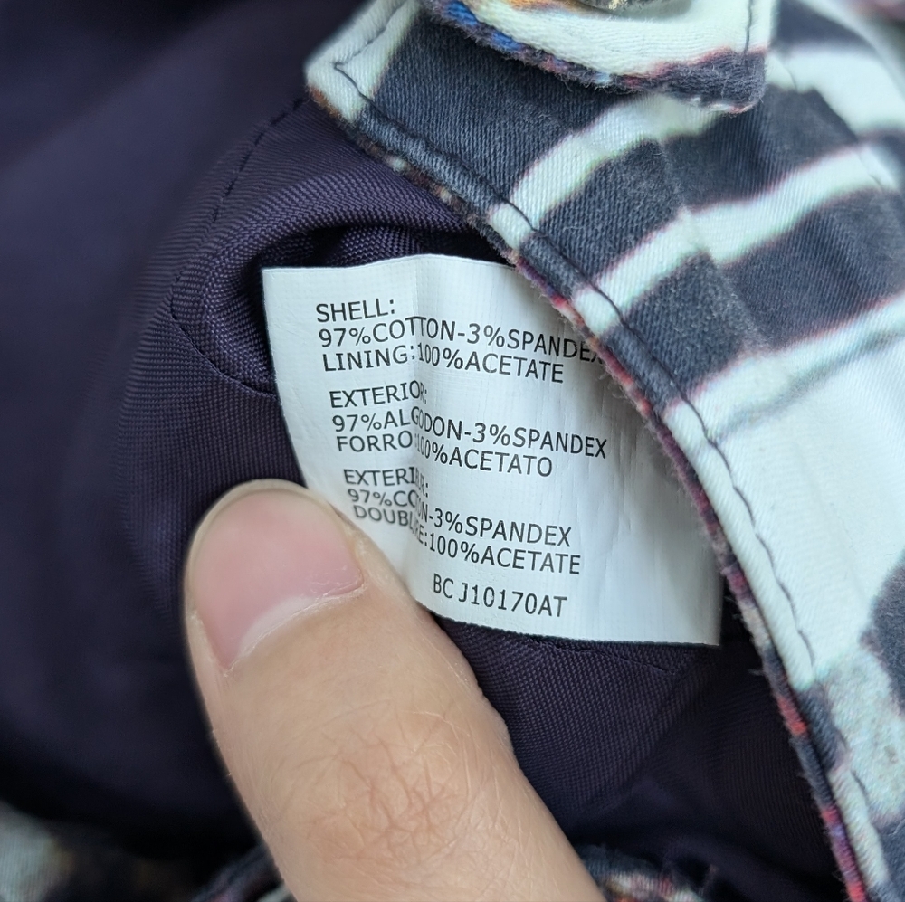 Patchington Patchwork Paisley Colorful Front Zip … - image 7